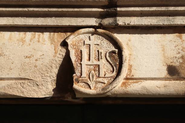 istock IHS Jesus Christ symbol 1322497044
