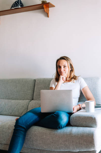 istock Connect and relax at home stock photo 1322499625