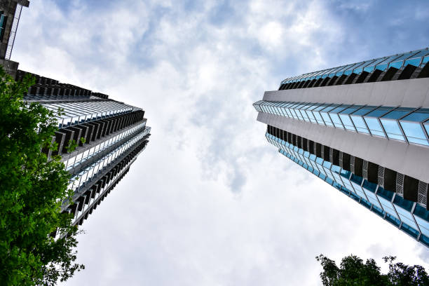istock High rise buildings on a cloudy afternoon 1322504970