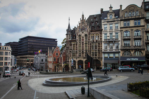The square in Orleans. Joan of Arc nicknamed \