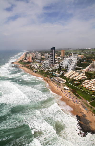 istock Aerial view of Durban North beachfront 1322505347