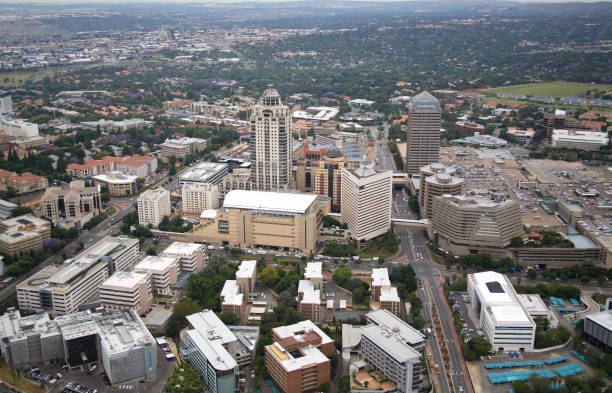 istock Aerial view of Sandton CBD 1322506481