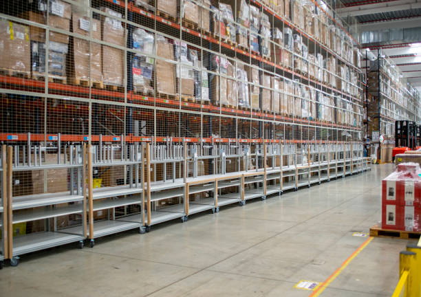istock Large deposit in logistic industry 1322514690