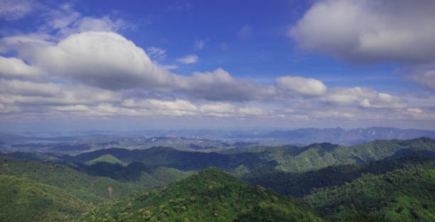 istock The mountain with the blue sky 1322518186