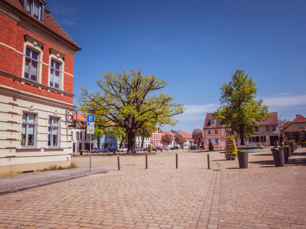 istock Old town in Werder an der Havel in Brandenburg 1322527205