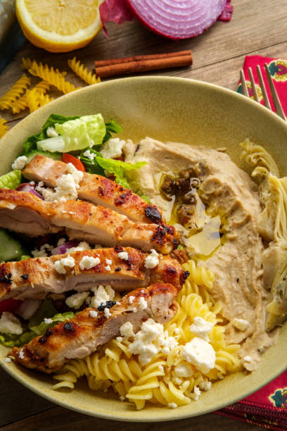 istock Greek Shawarma Pasta Salad 1322534054