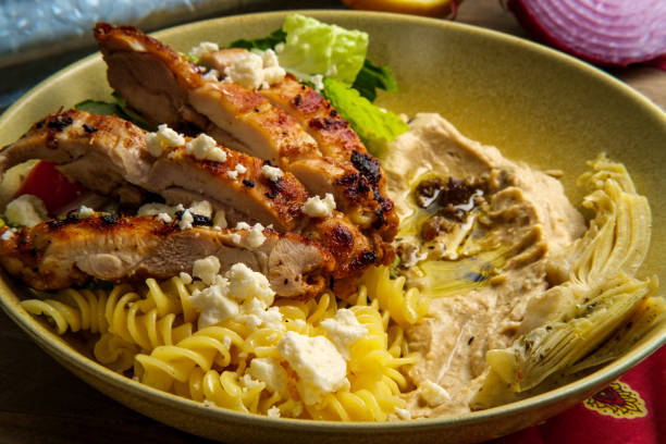 istock Greek Shawarma Pasta Salad 1322534077