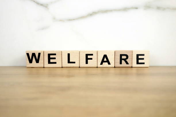 istock Word welfare from wooden blocks 1322541149