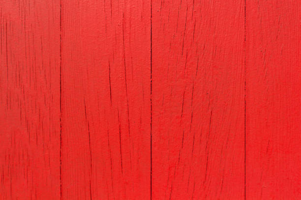 istock Close up view of red, wood background. 1322548703