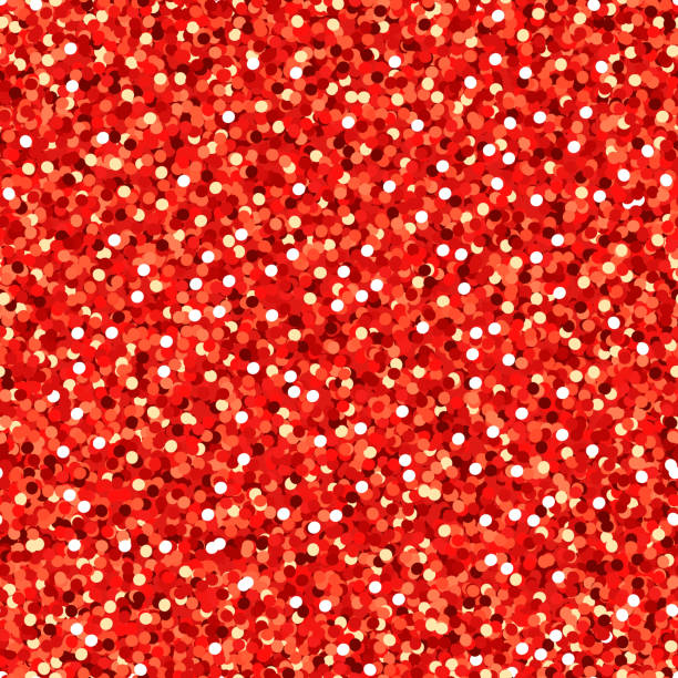 illustrations, cliparts, dessins animés et icônes de motif sans couture à paillettes rouges, fond de fête brillant avec une texture rouge chatoyante. arrière-plan abstrait vectoriel de vacances. illustration vectorielle - seamless make up blush cosmetics