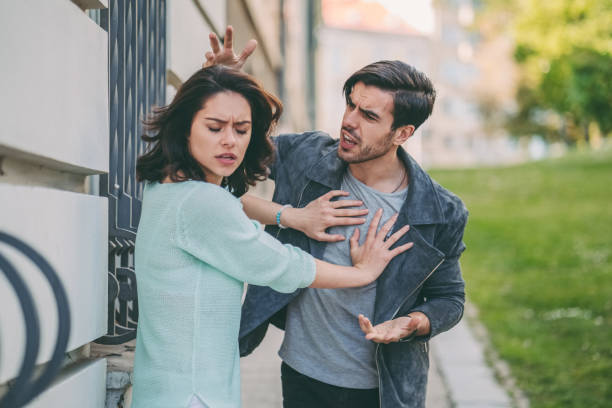 istock Young couple in conflict 1322551137