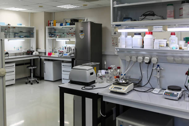 istock The interior of a modern research laboratory. 1322556467