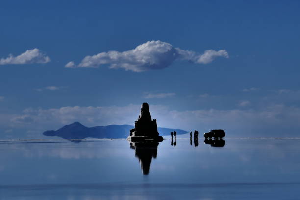 istock Uyuni landscape land and clouds 1322579375