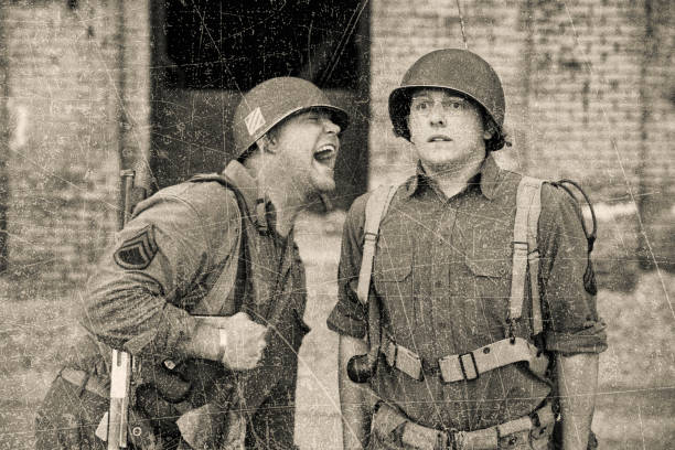 istock WWII officer yelling at soldier 1322581853
