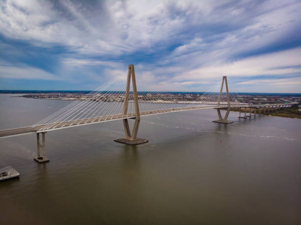 istock bridge over the river in the morning 1322589104