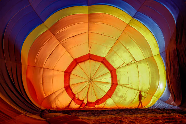istock Colorful hot air balloon 1322589938