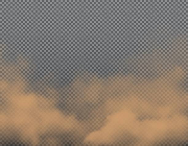 茶色の塵、砂や土雲、現実的なベクトル - land dirt backgrounds textured点のイラスト素材／クリップアート素材／マンガ素材／アイコン素材