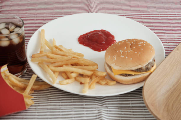 istock Ketchup and junk foods. 1322605838