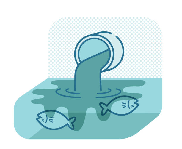 ilustrações de stock, clip art, desenhos animados e ícones de water pollution - stopper