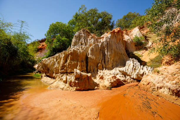 The Fairy Stream of Mui Ne in Vietnam The Fairy Stream of Mui Ne in Vietnam mui ne bay photos stock pictures, royalty-free photos & images