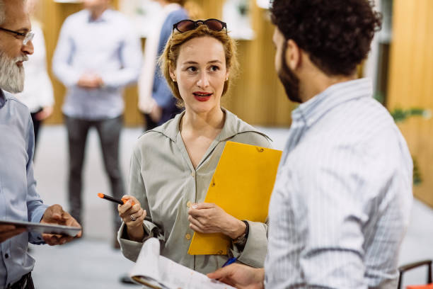 istock Business People Having a Meeting 1322644654