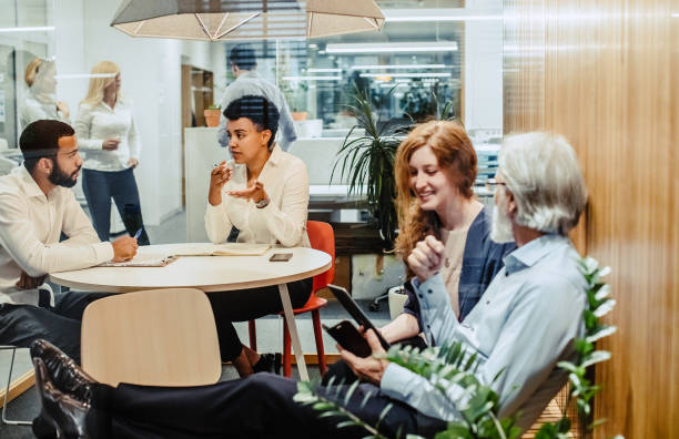 istock Business People Having a Meeting 1322644817
