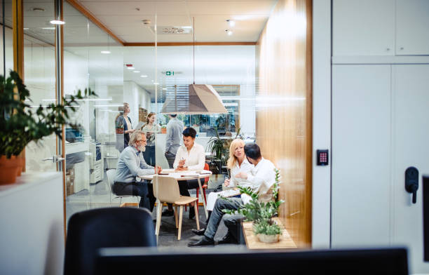 istock Business People Having a Meeting 1322644910