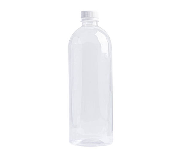 istock Plastic water bottle isolated on white background with clipping path. 1322644915
