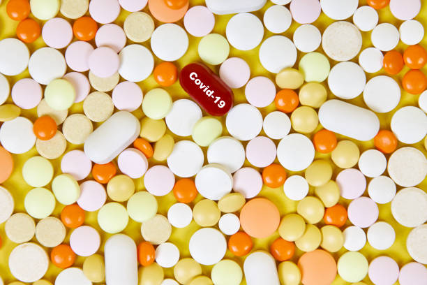 istock The concept of finding a pill for a new coronavirus infection 1322653612