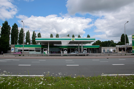 BP Tank Station At Weesp The Netherlands 20-7-2020