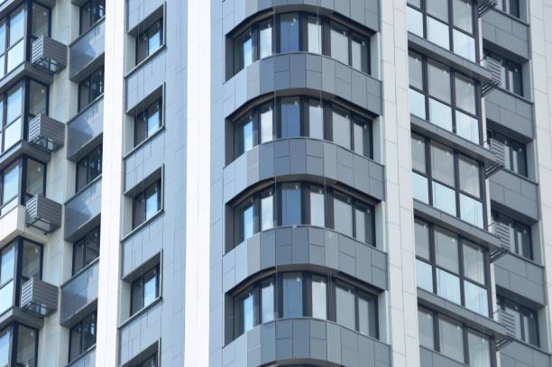 istock Facade of a high-rise building 1322654246