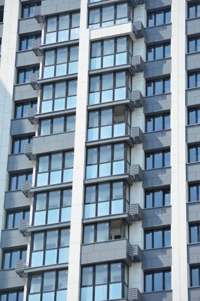 istock Facade of a high-rise building 1322654331