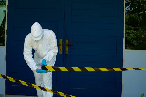 istock Lock down area for isolation and protection corona virus 1322654899