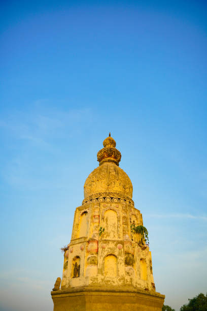 istock Old Temple in sunlight background 1322663445