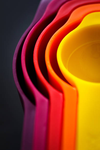 istock Abstract pattern of colorful plastic spoons 1322668156