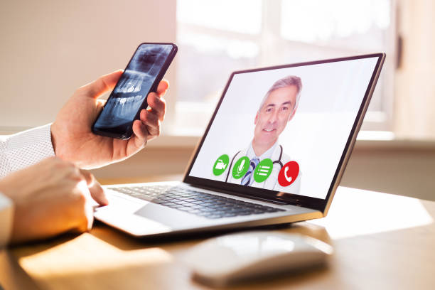 istock Medical Doctor Online Video Call 1322669310