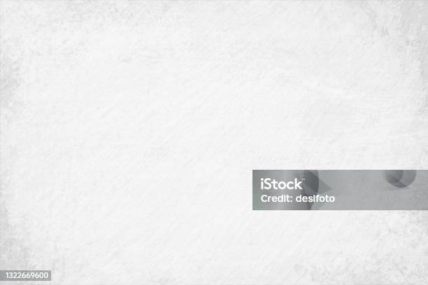 Light Grey Coloured Rough Grunge Gradient Blank And Empty Textured Vector Backgrounds - Arte vetorial de stock e mais imagens de Texturizado