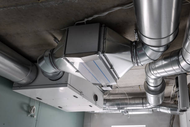회복이 있는 덕트 열 회수 환기 시스템 - air duct 뉴스 사진 이미지