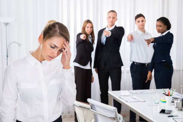 istock Frustrated Female Colleague In Office 1322670939