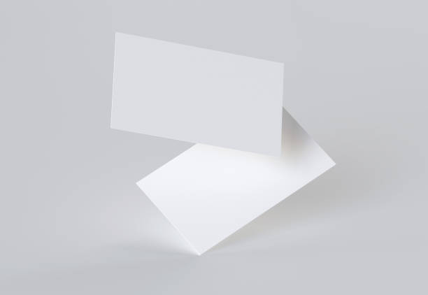 istock Credit Card or Business Card on white background 1322671973