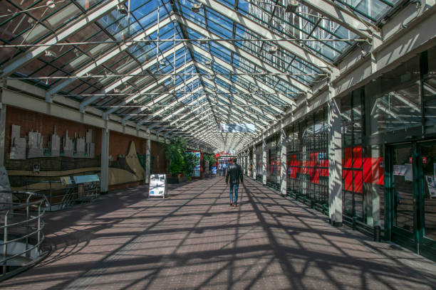 Inside The Stopera Building At Amsterdam The Netherlands Inside The Stopera Building At Amsterdam The Netherlands 8-4-2019 stopera stock pictures, royalty-free photos & images