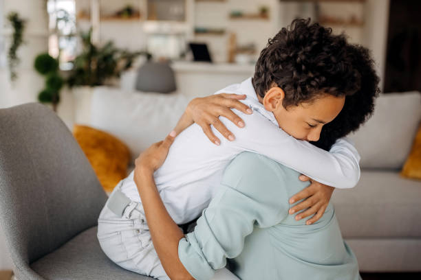 istock Mother and son love 1322677675