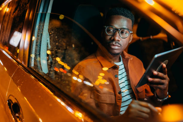 istock Young handsome businessman working on the move 1322680988