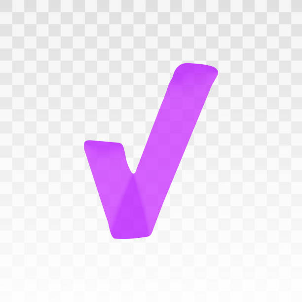 Purple Check Color 3,500+ Purple Check Mark Stock Illustrations, Royalty-Free Vector ...