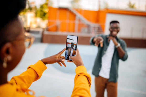 Dancing for social media trend