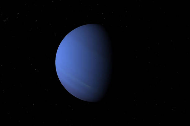 istock Uranus on a background of stars 