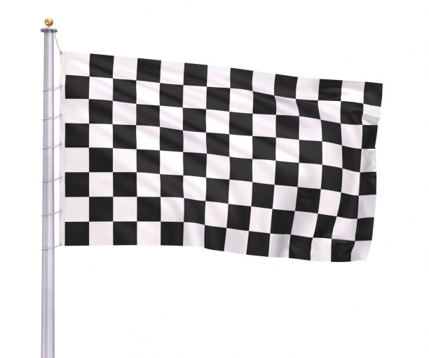 istock Checkered flag Stock photo 1322690662