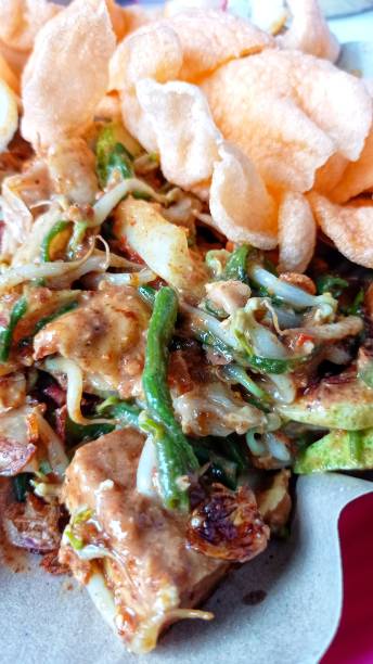 istock mixed vegetables with the peanut sauce 1322692159