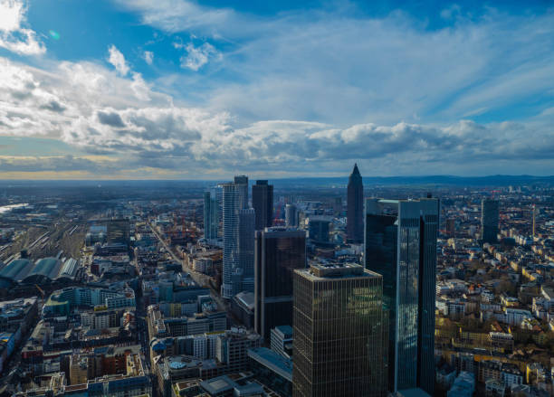 istock Skyline of Frankfurt in Germany 1322695926
