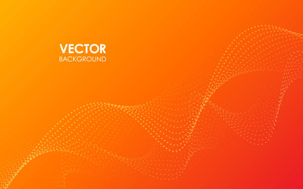 Orange curve background. Vector illustration. Orange curve background. Vector illustration. wind illustrations stock illustrations
